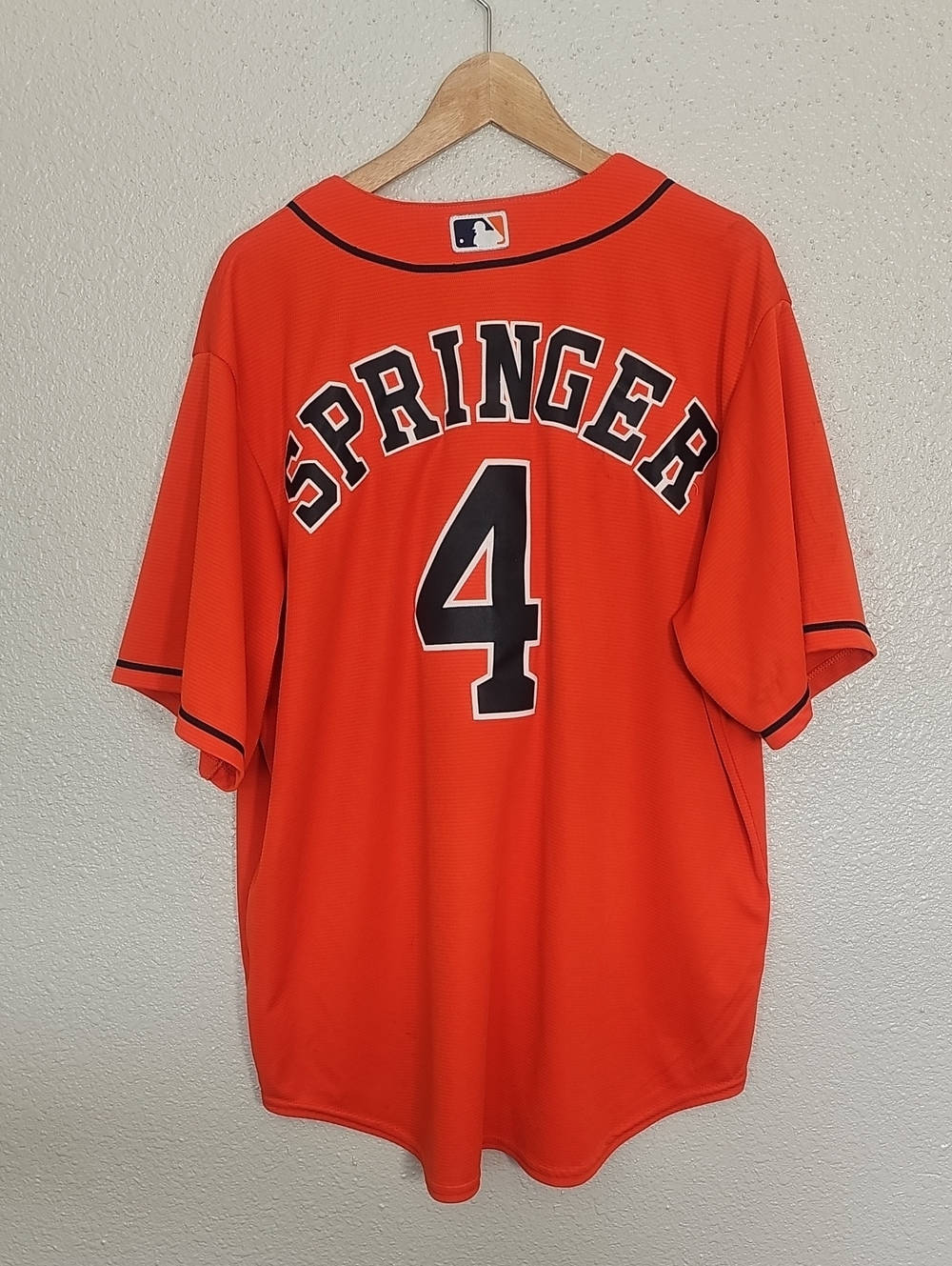 Majestic George Springer Houston Astros jersey.